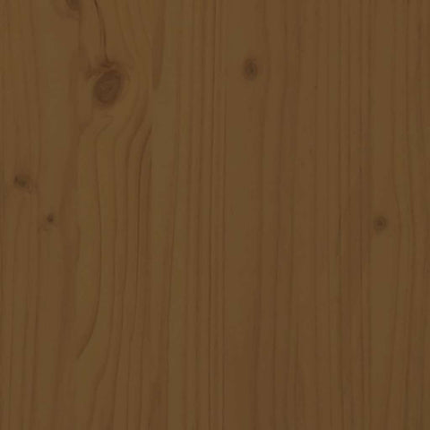 vidaXL Book Cabinet/Room Divider Honey Brown 80x25x70 cm Solid Wood