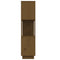 vidaXL Book Cabinet/Room Divider Honey Brown 80x25x101 cm Solid Wood