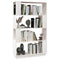 vidaXL Book Cabinet/Room Divider White 80x25x132 cm Solid Wood Pine