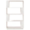 vidaXL Book Cabinet/Room Divider White 80x25x132 cm Solid Wood Pine