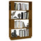vidaXL Book Cabinet/Room Divider Honey Brown 80x25x132 cm Solid Wood