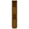 vidaXL Book Cabinet/Room Divider Honey Brown 80x25x132 cm Solid Wood