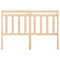 vidaXL Bed Headboard 156x4x100 cm Solid Wood Pine
