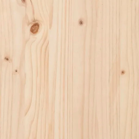 vidaXL Bed Headboard 156x4x100 cm Solid Wood Pine
