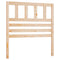 vidaXL Bed Headboard 81x4x100 cm Solid Wood Pine
