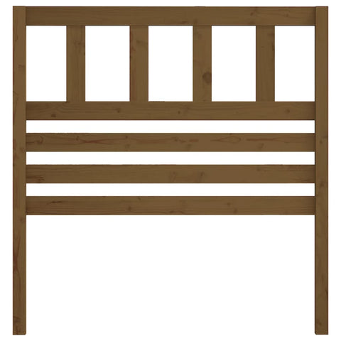 vidaXL Bed Headboard Honey Brown 96x4x100 cm Solid Wood Pine