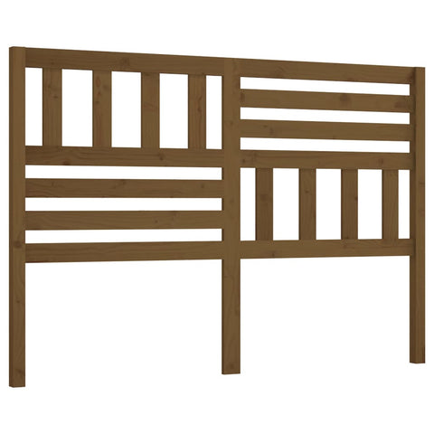 vidaXL Bed Headboard Honey Brown 156x4x100 cm Solid Wood Pine