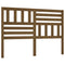 vidaXL Bed Headboard Honey Brown 156x4x100 cm Solid Wood Pine