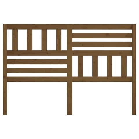 vidaXL Bed Headboard Honey Brown 156x4x100 cm Solid Wood Pine