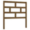 vidaXL Bed Headboard Honey Brown 96x4x100 cm Solid Wood Pine