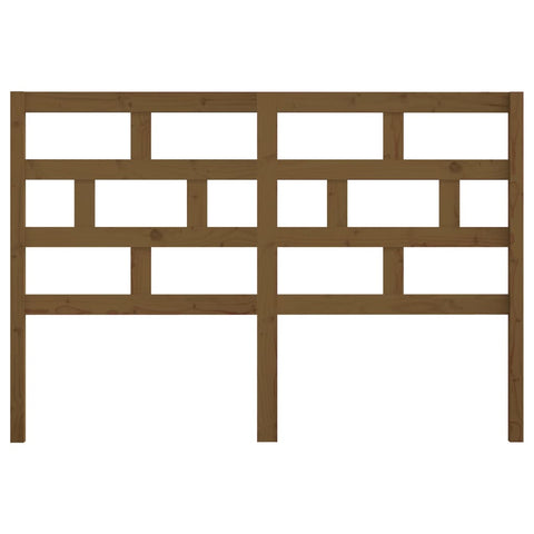 vidaXL Bed Headboard Honey Brown 166x4x100 cm Solid Wood Pine