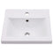 vidaXL Sink Cabinet with Built-in Basin White Engineered Wood