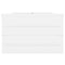 vidaXL Sink Cabinet with Built-in Basin White Engineered Wood