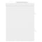 vidaXL Sink Cabinet with Built-in Basin White Engineered Wood