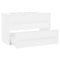 vidaXL Sink Cabinet with Built-in Basin White Engineered Wood
