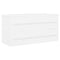 vidaXL Sink Cabinet with Built-in Basin White Engineered Wood