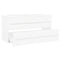 vidaXL Sink Cabinet with Built-in Basin White Engineered Wood