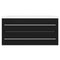 vidaXL Sink Cabinet with Built-in Basin Black Engineered Wood