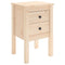vidaXL Bedside Cabinets 2 pcs 40x35x61.5 cm Solid Wood Pine
