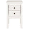 vidaXL Bedside Cabinet White 40x35x61.5 cm Solid Wood Pine