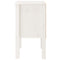 vidaXL Bedside Cabinet White 40x35x61.5 cm Solid Wood Pine