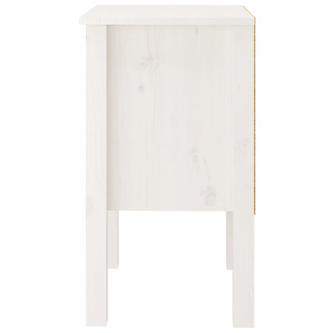 vidaXL Bedside Cabinets 2 pcs White 40x35x61.5 cm Solid Wood Pine