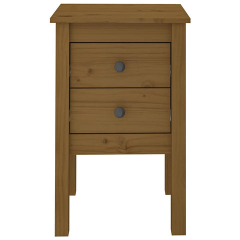 vidaXL Bedside Cabinets 2 pcs Honey Brown 40x35x61.5cm Solid Wood Pine