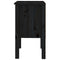 vidaXL Bedside Cabinets 2 pcs Black 40x35x61.5 cm Solid Wood Pine