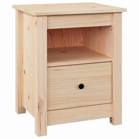 vidaXL Bedside Cabinets 2 pcs 40x35x49 cm Solid Wood Pine