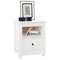 vidaXL Bedside Cabinets 2 pcs White 40x35x49 cm Solid Wood Pine