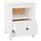 vidaXL Bedside Cabinets 2 pcs White 40x35x49 cm Solid Wood Pine