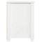 vidaXL Bedside Cabinets 2 pcs White 40x35x49 cm Solid Wood Pine