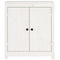 vidaXL Sideboard White 70x35x80 cm Solid Wood Pine