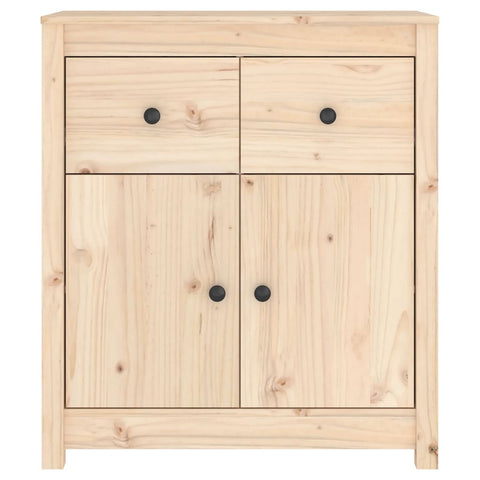 vidaXL Sideboard 70x35x80 cm Solid Wood Pine