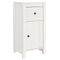 vidaXL Sideboard White 40x35x80 cm Solid Wood Pine