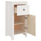vidaXL Sideboard White 40x35x80 cm Solid Wood Pine