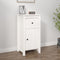 vidaXL Sideboard White 40x35x80 cm Solid Wood Pine