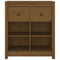 vidaXL Sideboard Honey Brown 70x35x80 cm Solid Wood Pine