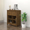 vidaXL Sideboard Honey Brown 70x35x80 cm Solid Wood Pine
