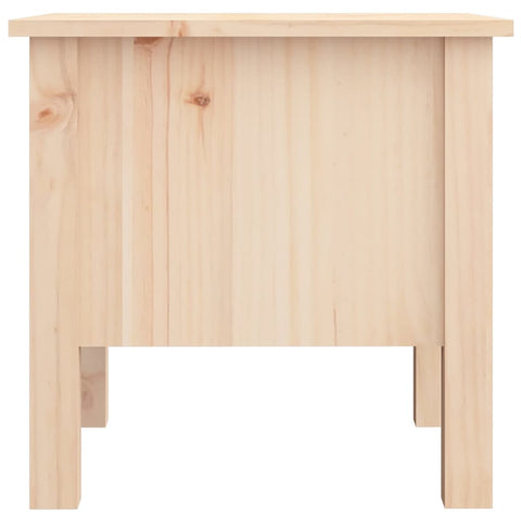 vidaXL Side Tables 2 pcs 40x40x39 cm Solid Wood Pine