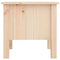 vidaXL Side Tables 2 pcs 40x40x39 cm Solid Wood Pine