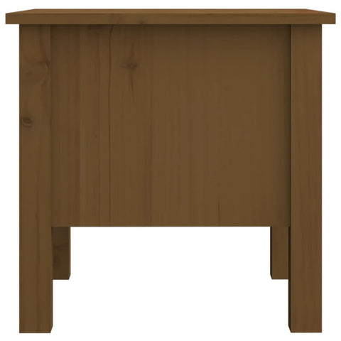 vidaXL Side Tables 2 pcs Honey Brown 40x40x39 cm Solid Wood Pine