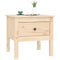 vidaXL Side Table 50x50x49 cm Solid Wood Pine