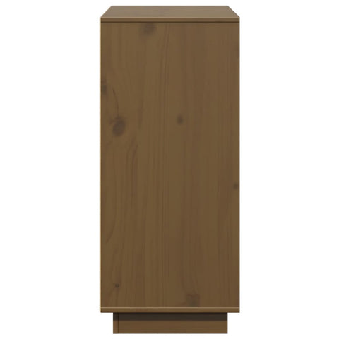 vidaXL Sideboard Honey Brown 110.5x35x80 cm Solid Wood Pine