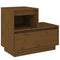 vidaXL Bedside Cabinets 2 pcs Honey Brown 60x34x51 cm Solid Wood Pine