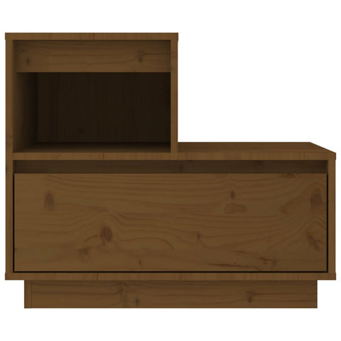 vidaXL Bedside Cabinets 2 pcs Honey Brown 60x34x51 cm Solid Wood Pine