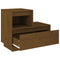vidaXL Bedside Cabinets 2 pcs Honey Brown 60x34x51 cm Solid Wood Pine