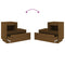 vidaXL Bedside Cabinets 2 pcs Honey Brown 60x34x51 cm Solid Wood Pine
