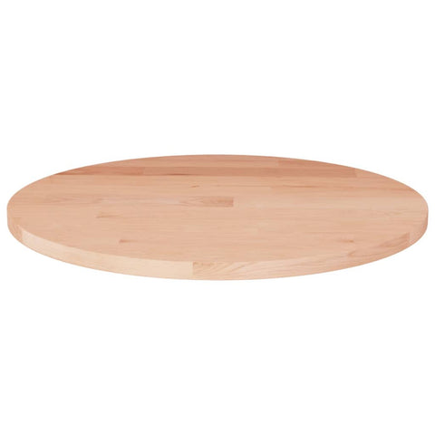 vidaXL Round Table Top ??30x1.5 cm Solid Wood Oak