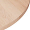 vidaXL Round Table Top ??30x1.5 cm Solid Wood Oak